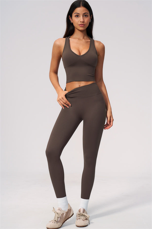 The Allure Crop Top Leggings 2-Piece Set