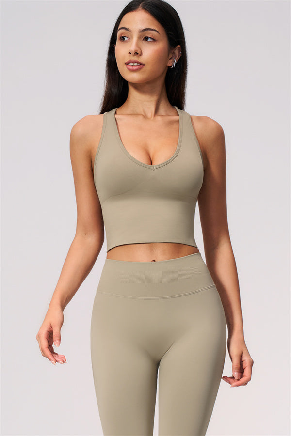 The Allure Crop Top Leggings 2-Piece Set