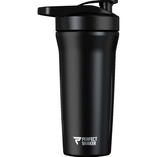 ACTIV Shaker Cup, Stainless Steel, Insulated 24hrs Cold, Leak-Free, 27oz