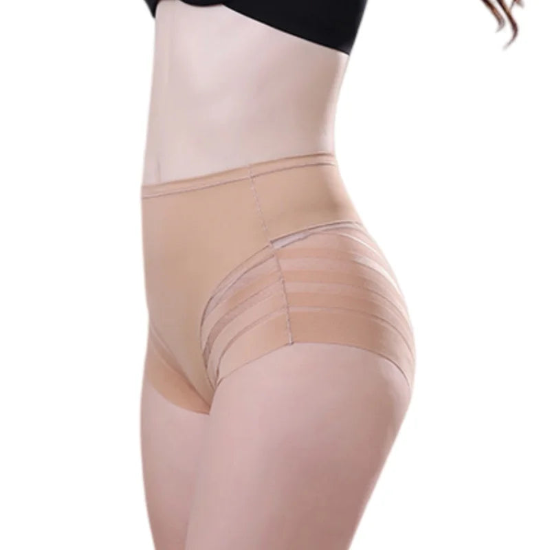 Shaping Briefs 3-Pack – Mid-Rise with Mesh Back (M–3XL)