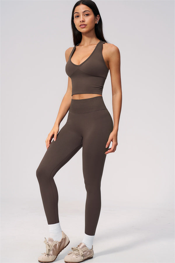 The Allure Crop Top Leggings 2-Piece Set