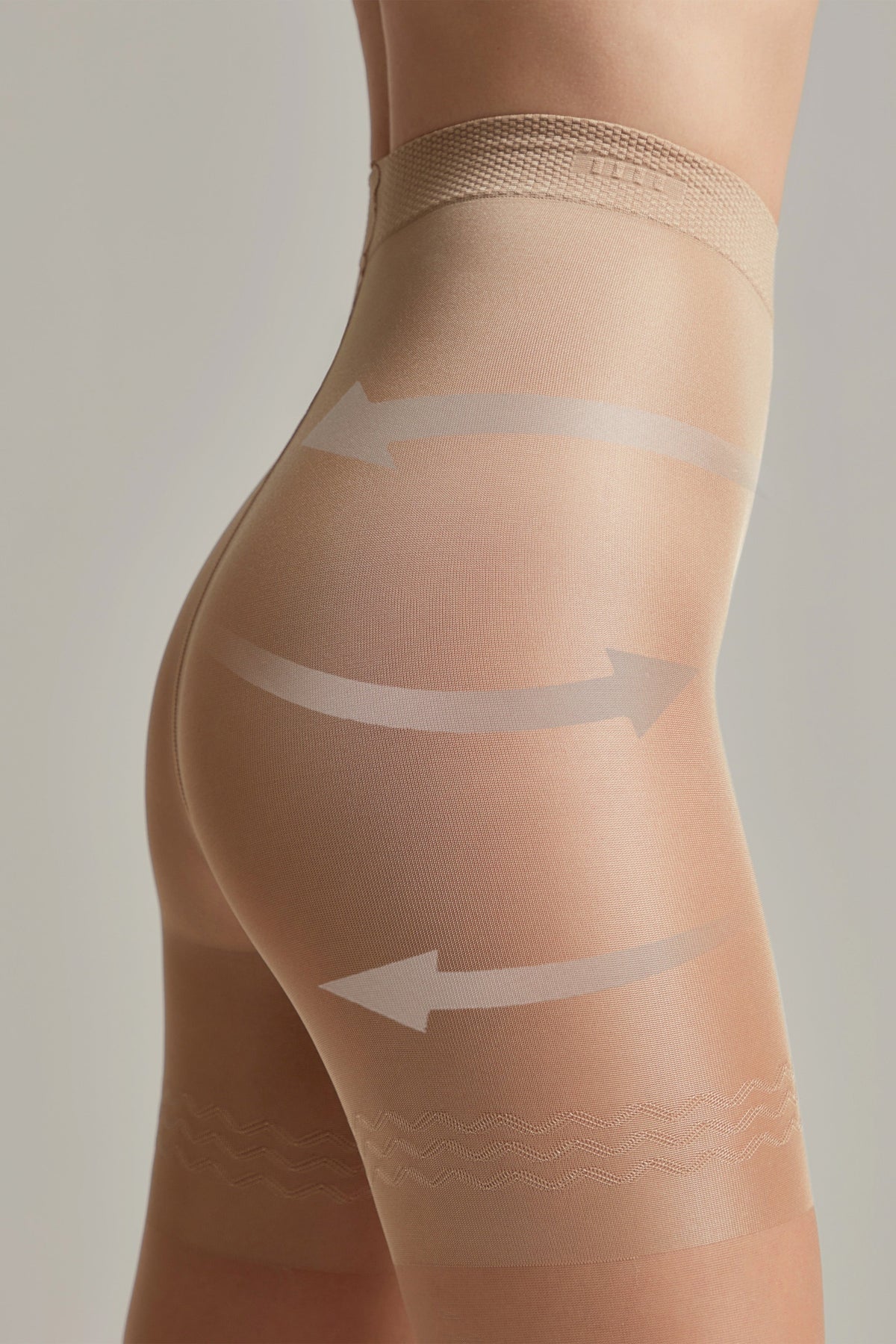 Control Top Tights 40 Den – Smoothing Shaper Tights