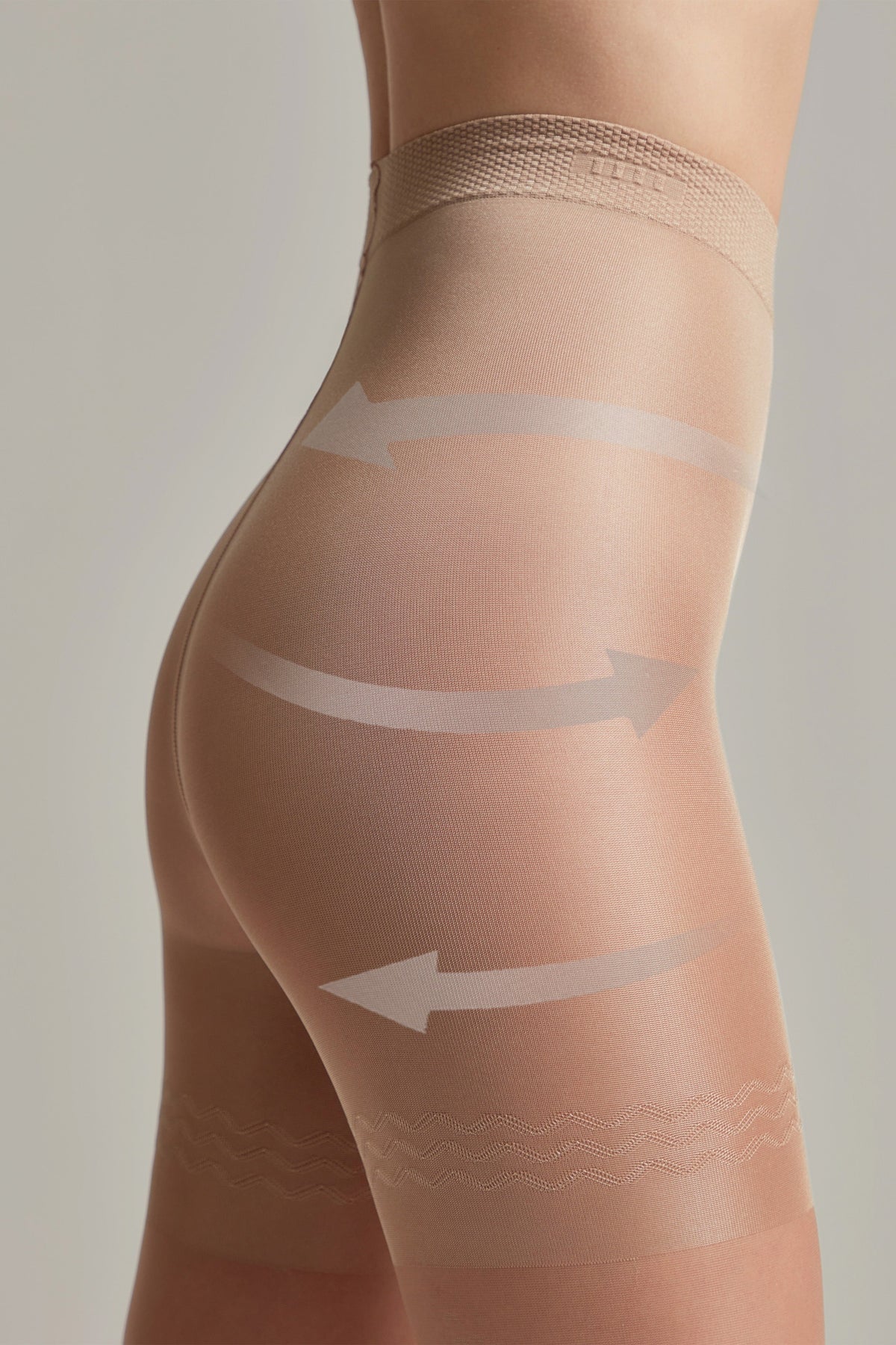 Control Top Tights 40 Den – Smoothing Shaper Tights
