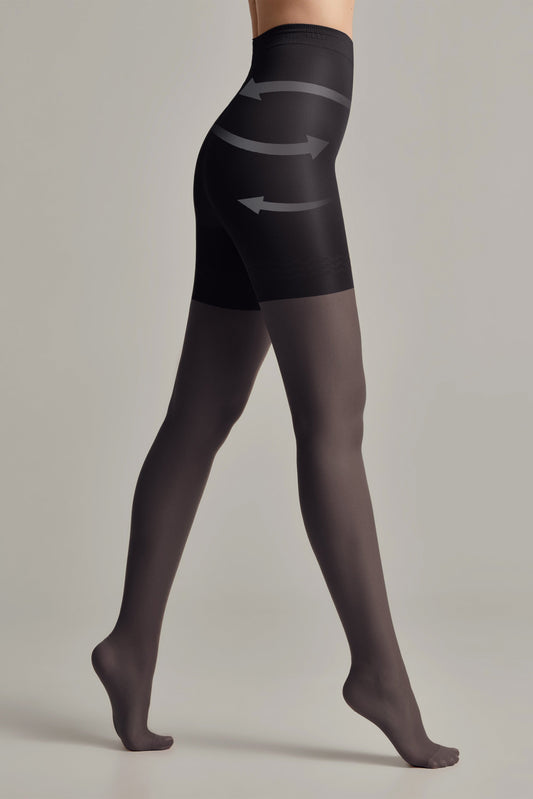 Control Top Tights 40 Den – Smoothing Shaper Tights