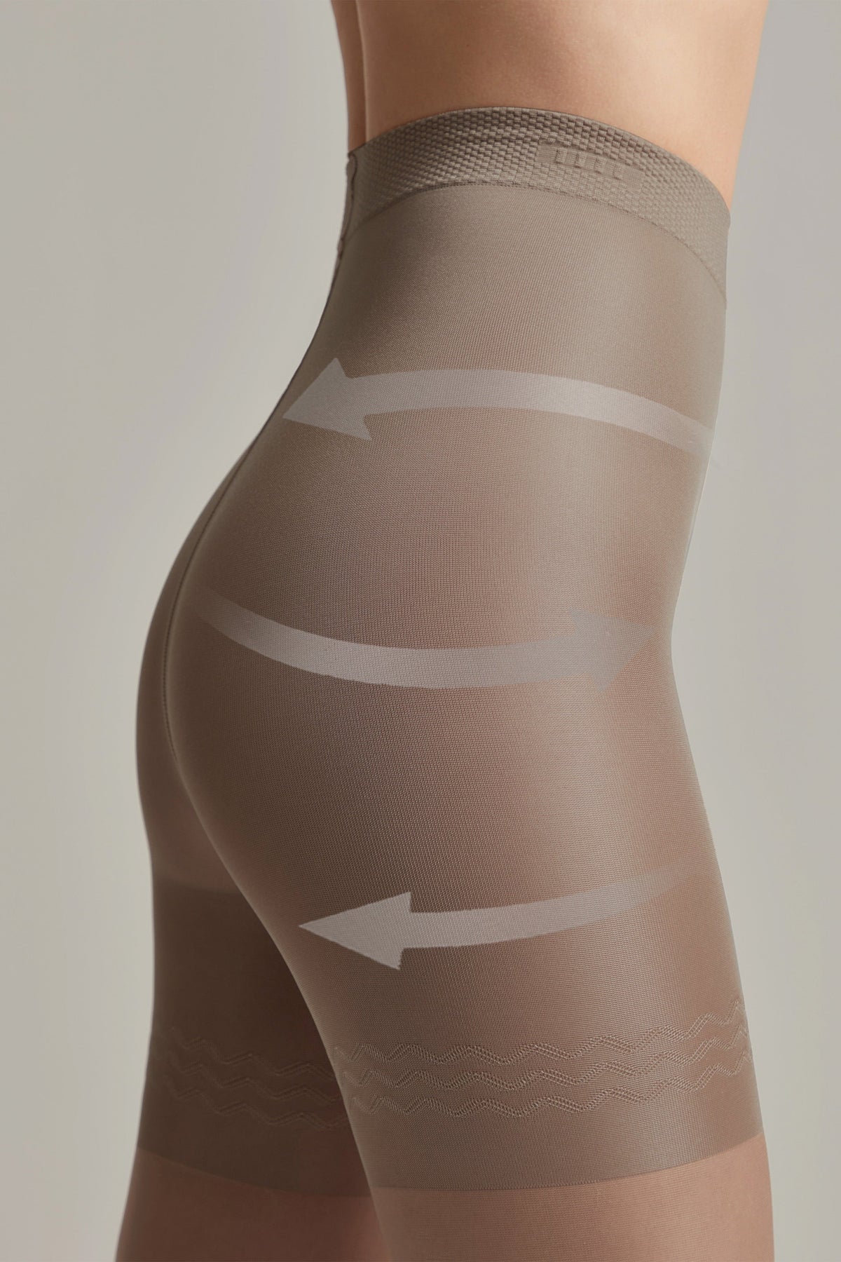 Control Top Tights 40 Den – Smoothing Shaper Tights