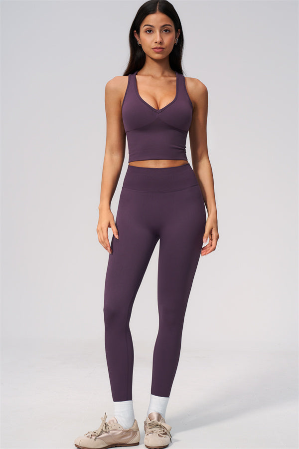 The Allure Crop Top Leggings 2-Piece Set